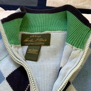 Orvis men’s half zip style sweater